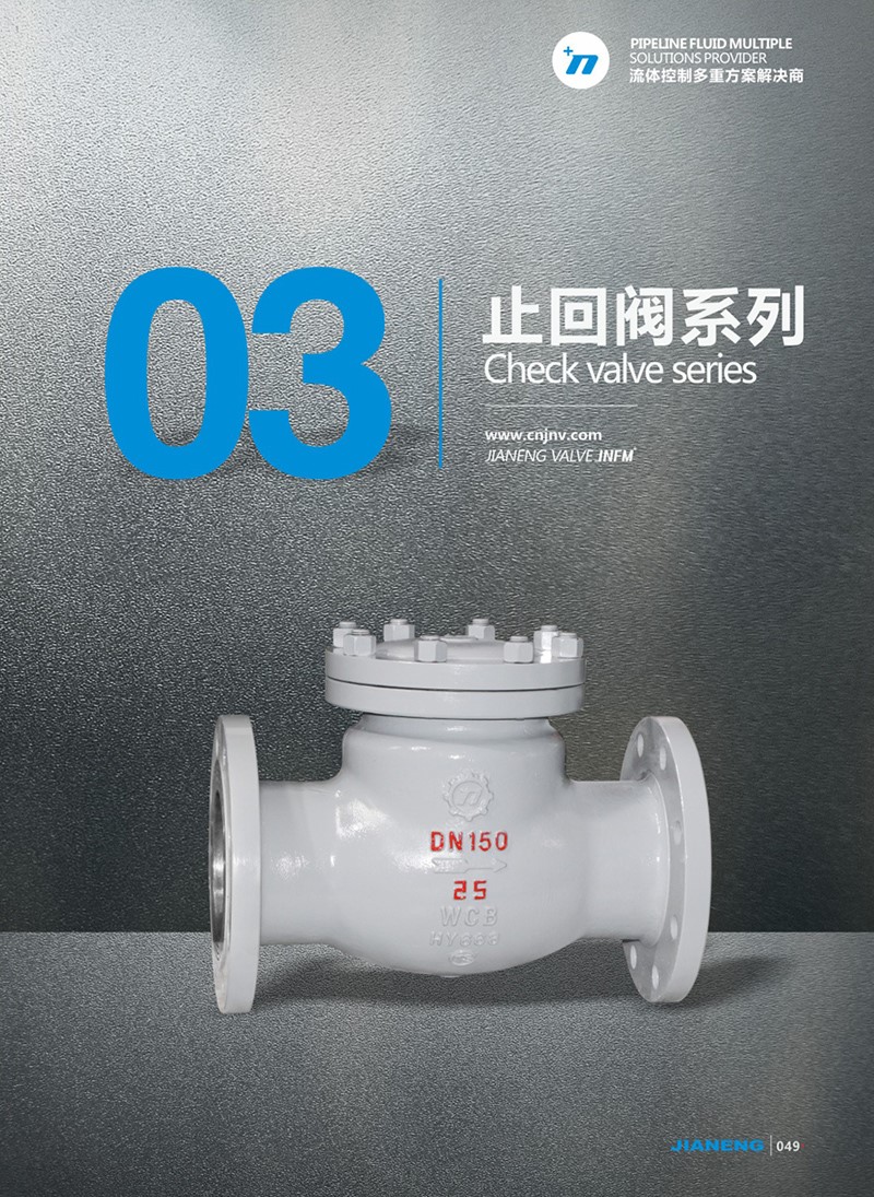 Check valve series