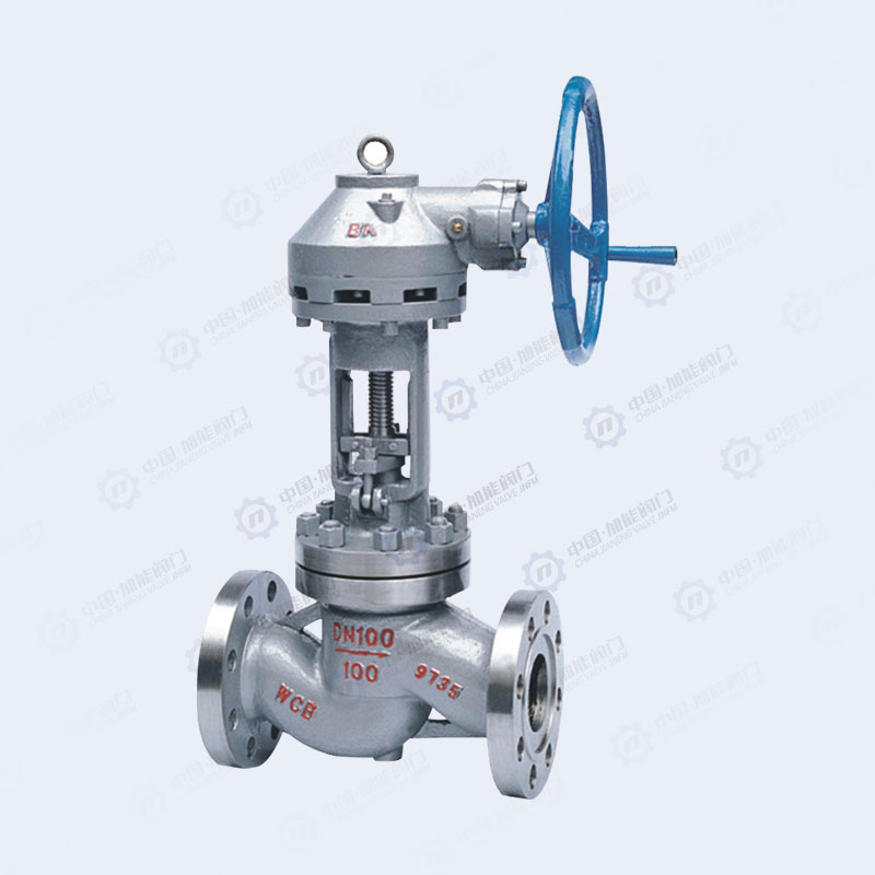 GB bevel gear globe valve