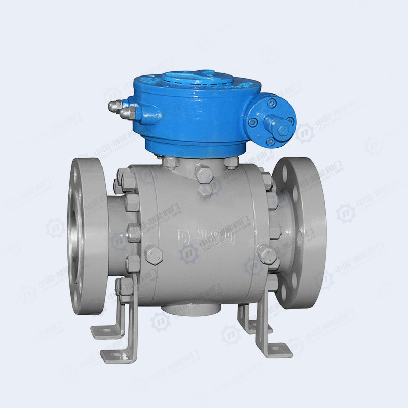 Forged steel flange ball valve